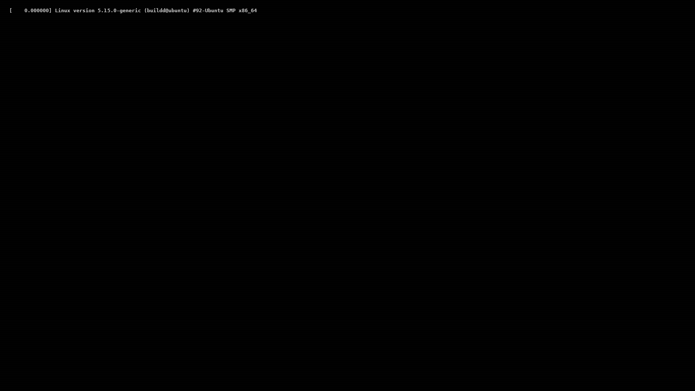Ubuntu BIOS boot animation